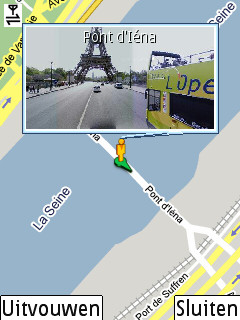 Google Maps Street View on Nokia N73