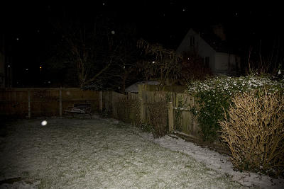 nightly snow in the UK